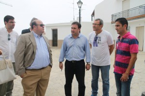 Visita del vicepresidente de la Diputación