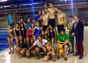 Comienzo quinta liga de natación