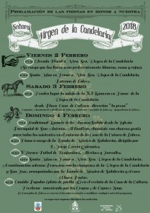 PROGRAMACION CANDELARIA 2018