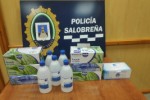 Material sanitario para Policía