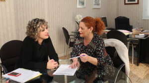 María Eugenia Rufino y Belén Sánchez