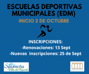escuelas deportivas municipales