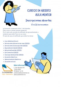 Cursos en Abierto Aula Mentor Salobreña